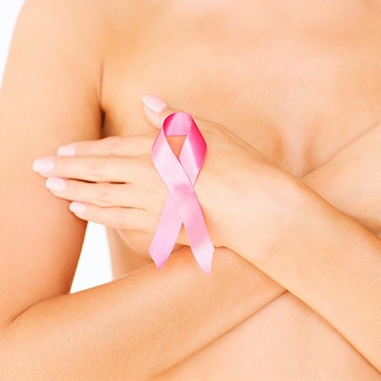 Hidden-Scar Cancer Surgery Pink Ribbon